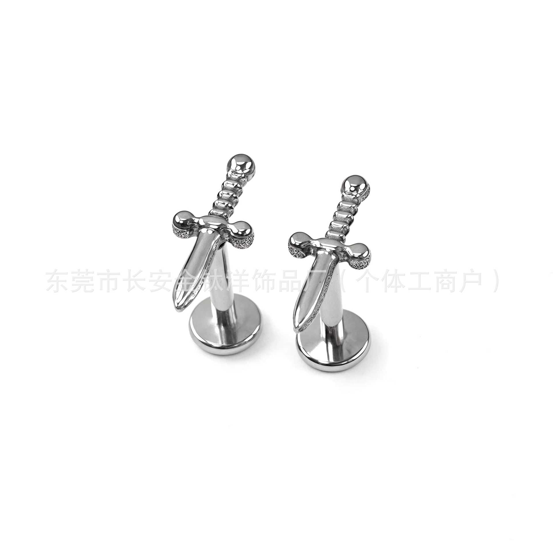Labret piercing jewelry detail image
