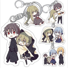 白圣女与黑牧师 钥匙扣 塞西莉亚 劳伦斯 动漫周边亚克力挂件厂家