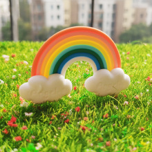 多肉植物花盆摆件苔藓微景观绿植盆景DIY配件星星云朵彩虹DIY材料