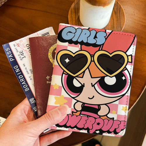 Space Pirate Girl Cosplay Passport Holder, Passport Cover, Document Organizer, Travel Passport Case, ID Holder