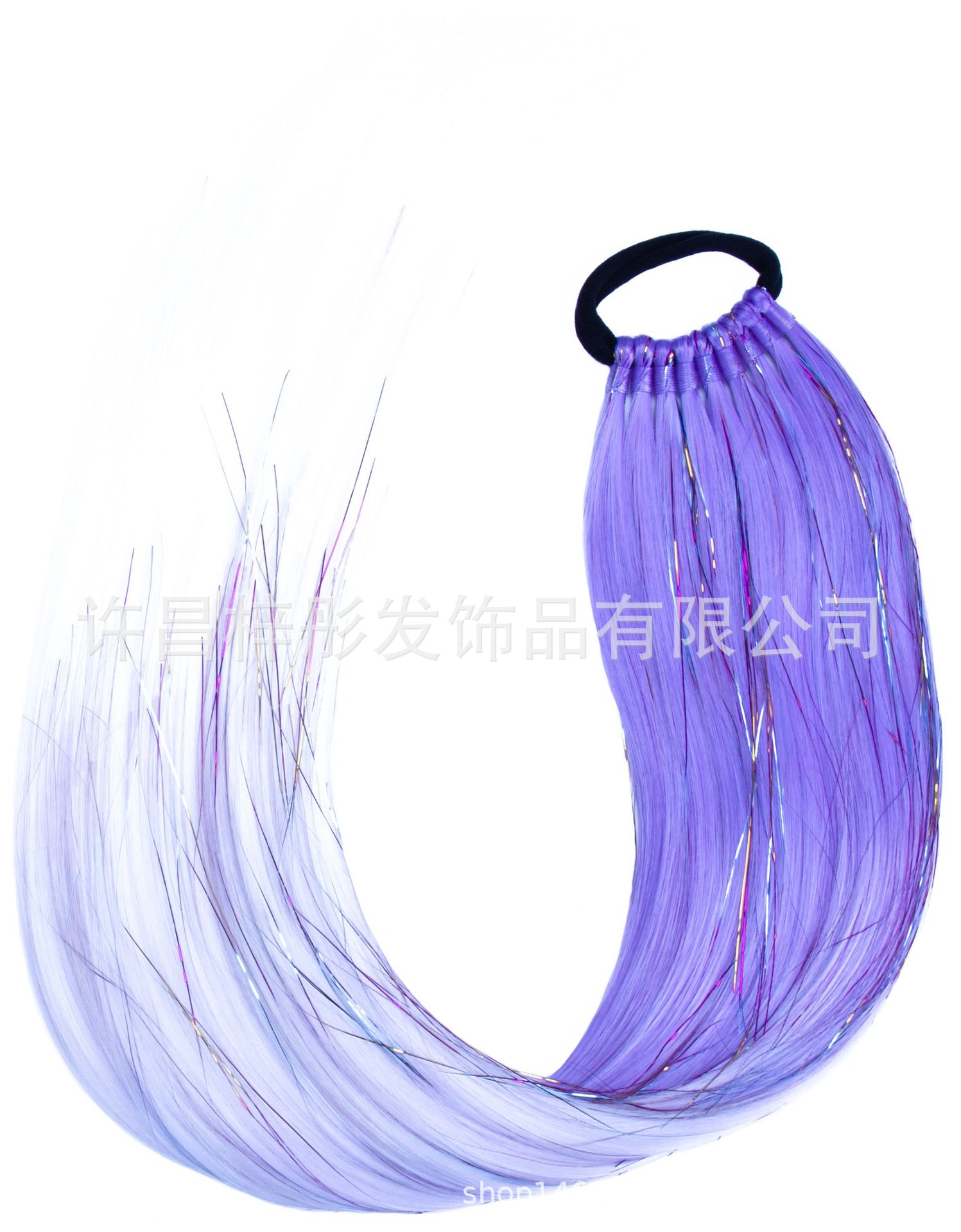 Moda EZ trenza color láser largo caballo cabello peluca color trenza sucia tendencia 9 caballo de oro y plata