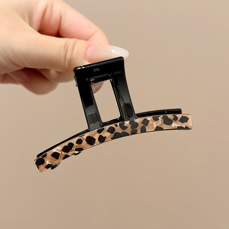3#Clip estampado leopardo 8cm