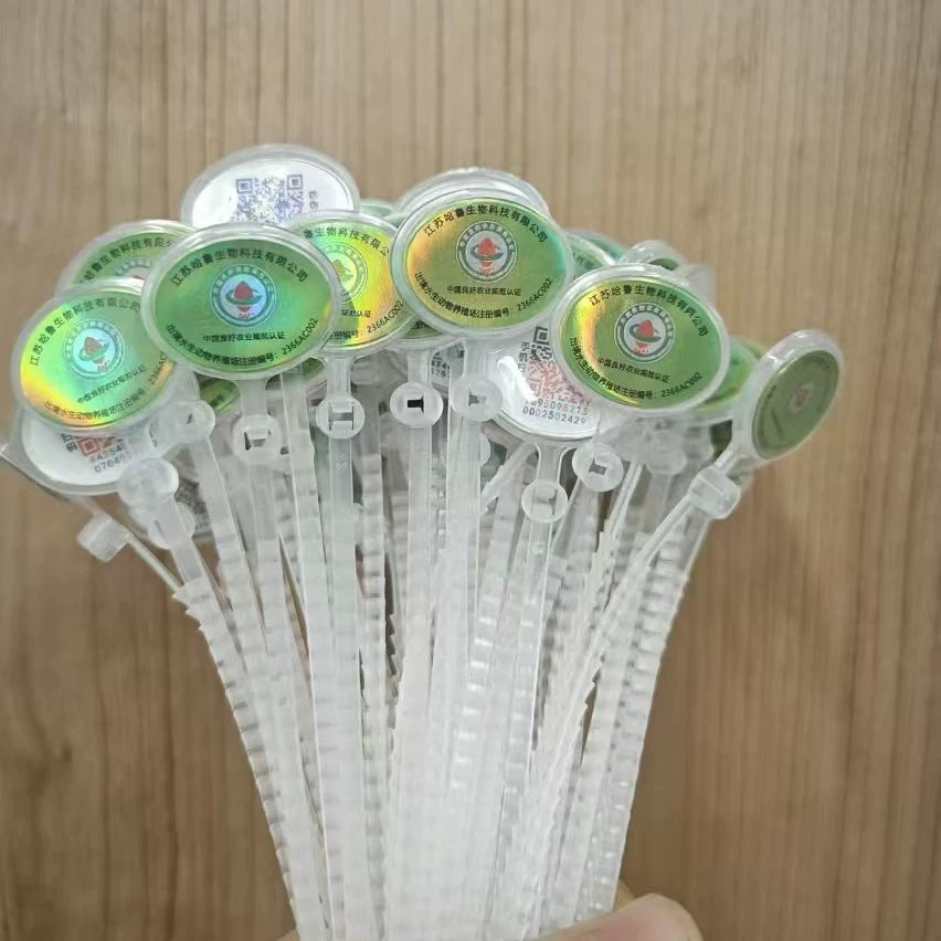 Индивидуальные пластиковые бирки для защиты от подделок, идентификационные кольца, бирки для кур, бирки для уток, бирки для крабов, идентификационные кодированные бирки