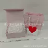 [粉兰蝴蝶翻盖香水盒]