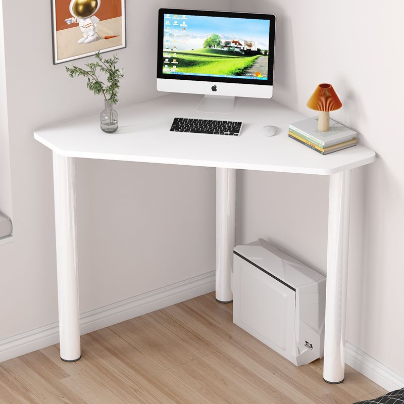 Computer Desk for Home Use, Small Apartment, Mini Office Desk, Corner Curved, Simple Modern Triangular Corner Desk