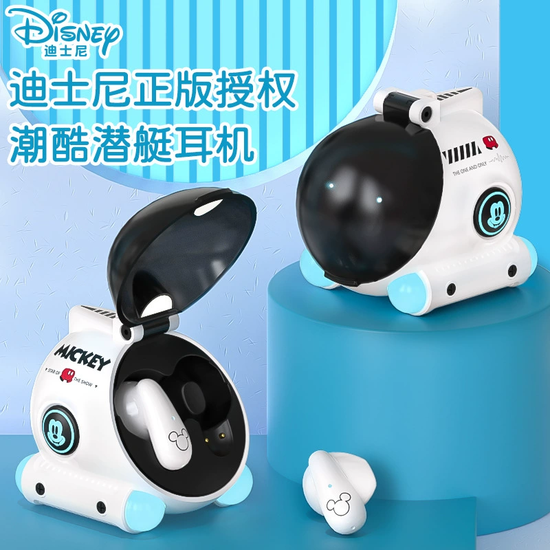 Наушники совместимые, Disney, Apple, трендовые удлинённые, Bluetooth, для Android
