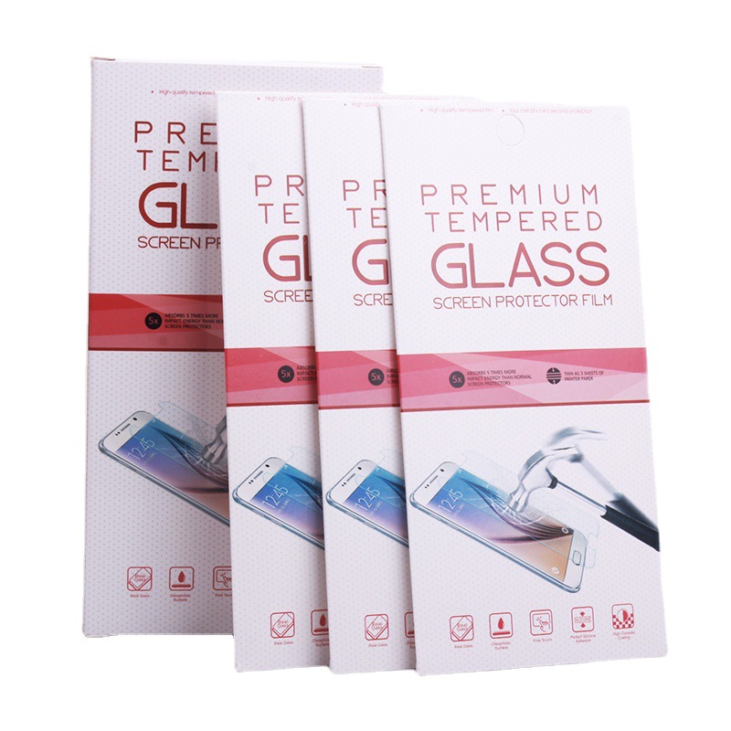 批发苹果手机钢化玻璃包装盒钢化玻璃膜包装玻璃膜包装盒子KJ-499