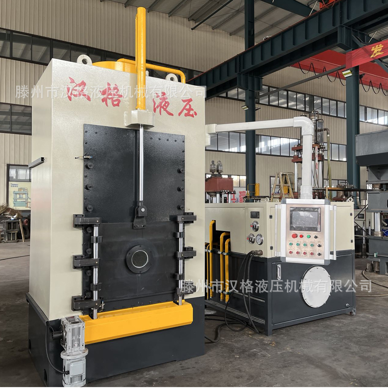 石墨烯成型液压机 定制200吨500吨1000吨四柱液压机 石墨烯散热片