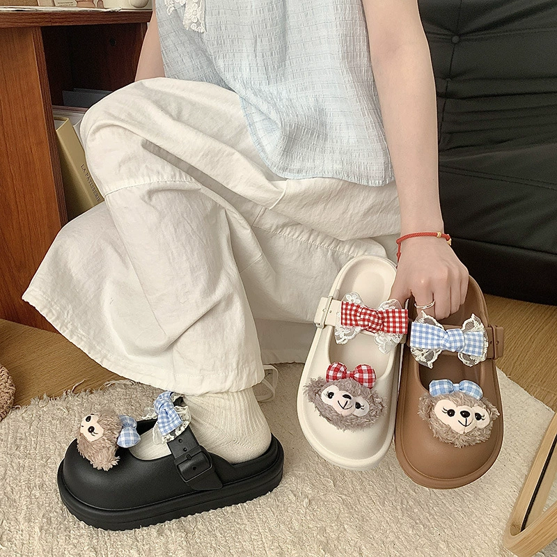 Лук милая весна и лето новая мягкая подошва противоскользящая EVA с толстым дном