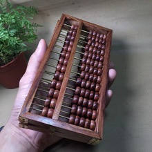 海南海黄原木如意算盘木雕摆件实木小件客厅乔迁礼品批发