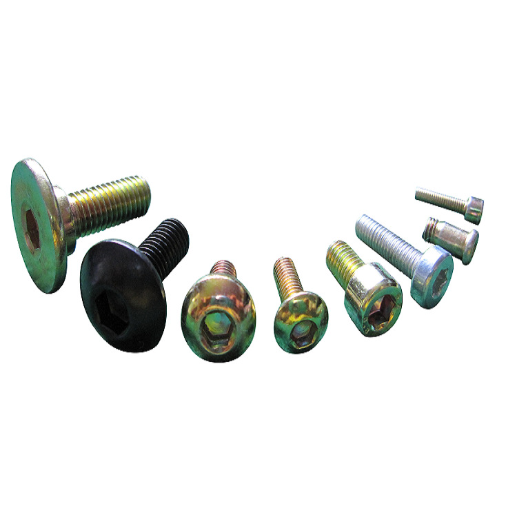 生产供应盘头内六角非标螺钉/非标件 GB912 GB70 半圆头十字螺栓