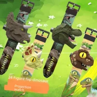 Детские часы, игрушка, динозавр в виде мультфильма для мальчиков и девочек в детском саду, (торговля по схемам), подарок на день рождения