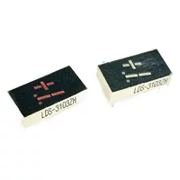 Производитель цифровых трубок LED +.1. Размер формы плоской трубки дисплея характера красный 10,06*19*5,4