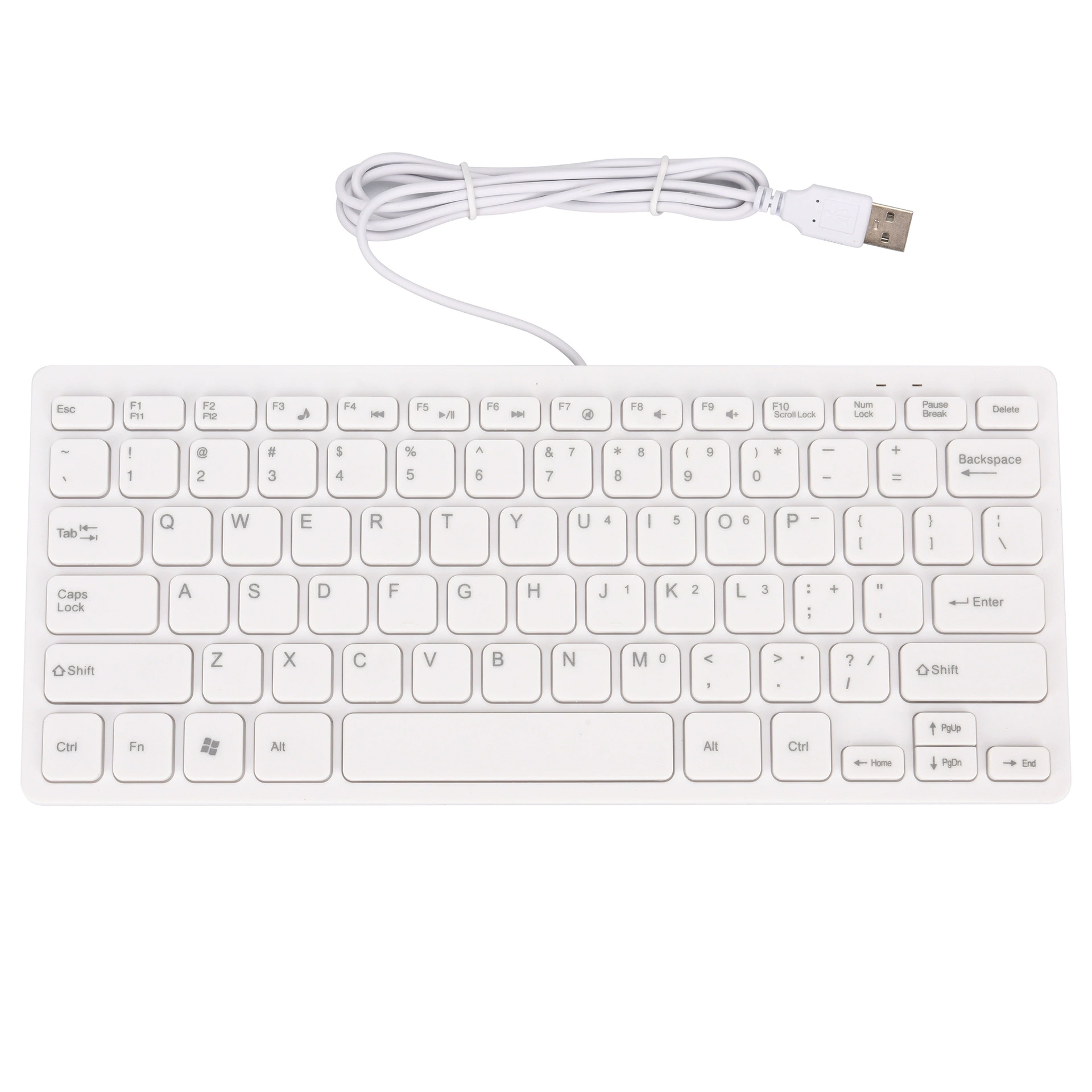 TT-A01 Проводная мини клавиатура USB интерфейс настольный компьютер бесшумный игровой офис 78 клавиш традиционная