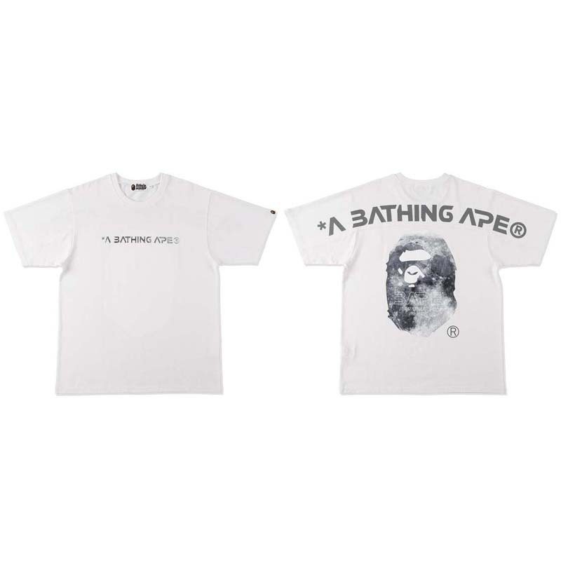 クロスボーダー卸売潮ブランド BAPE エイプヘッド半袖シャークトップ T シャツ供給 240 グラム半袖