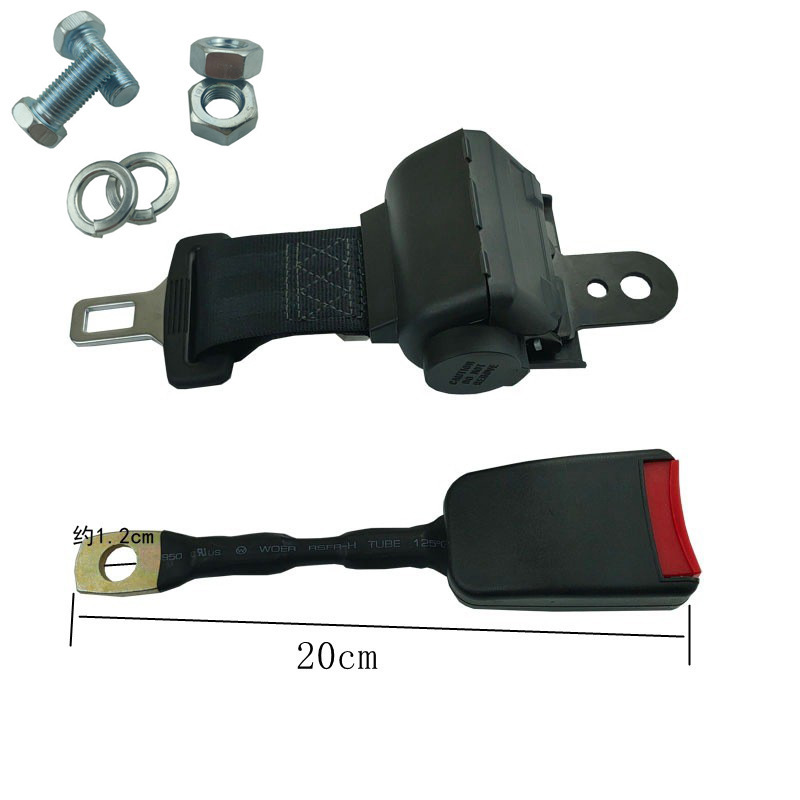 Two-Point Automatic Retractable Car Seat Belt Golf Cart Seat Belt Passenger Car Van Seat Belt Batch