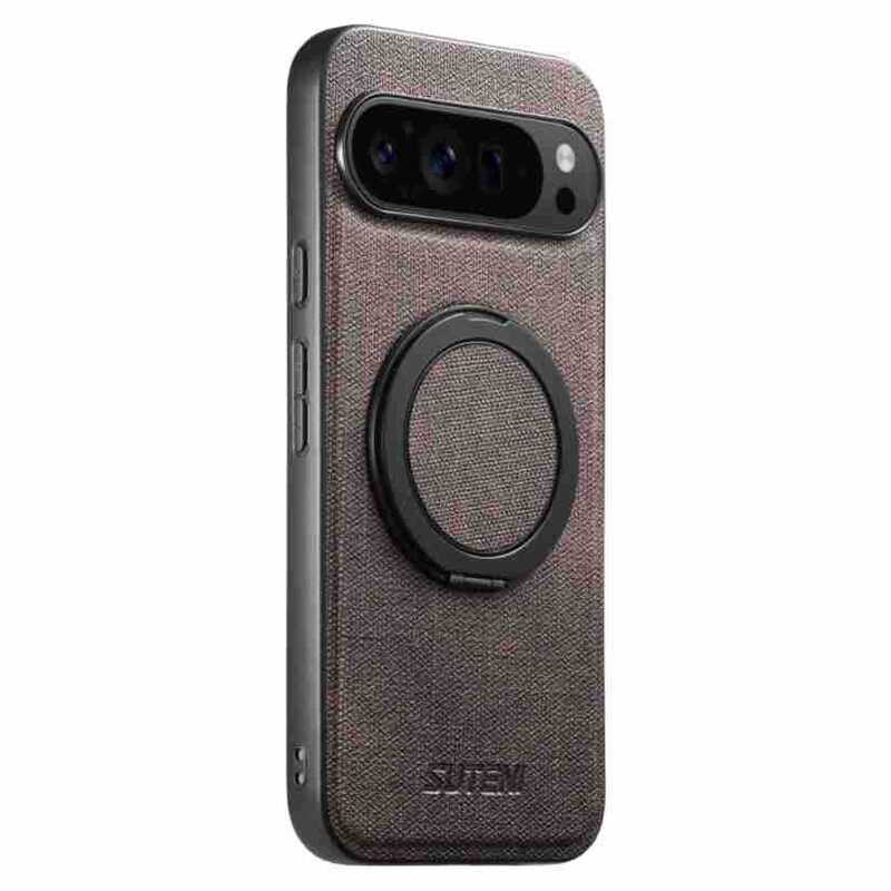 Google 10ProXL ワイヤレス充電対応 マグネット式360度保護ケース ° 回転式スタンド付き指環ホルダー8Aレザーケース|undefined