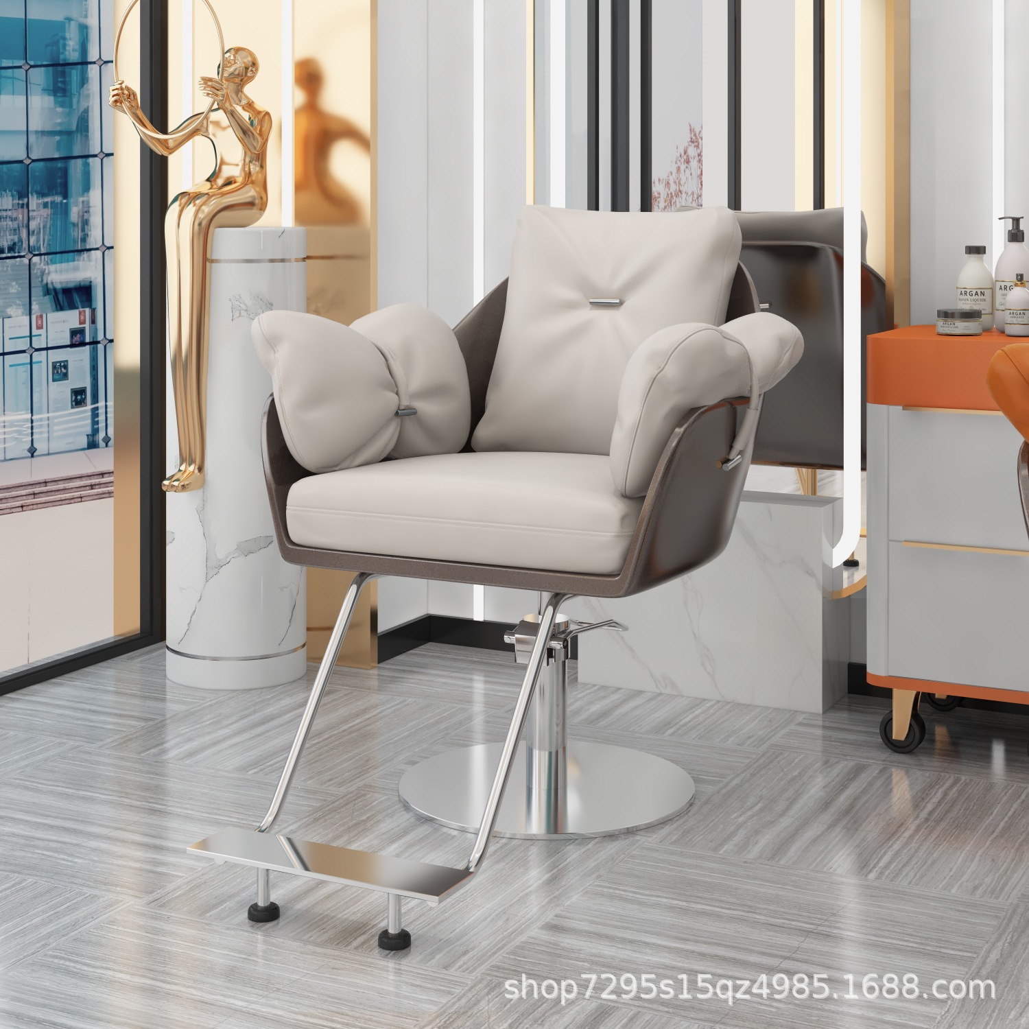 Fábrica directa 3AM silla de peluquería red tienda de marea roja silla barbería salón de corte de pelo silla salón de pelo especial