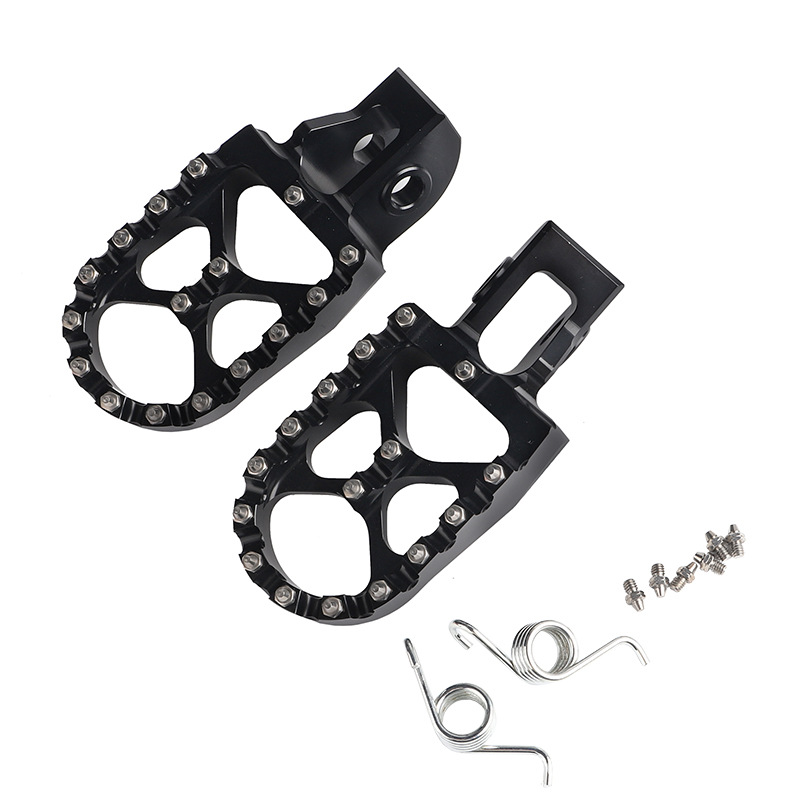 Hengjian S 0.25kg 250Z300 Modified Footrests for Off-Road Motorcycles, Front Foot Pedals Made of Cnc Aluminum Alloy
