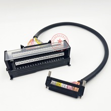 三菱Q系列QD75定位模块/欧姆龙CJ1W-ID231 PLC中继端子台 MIL端子