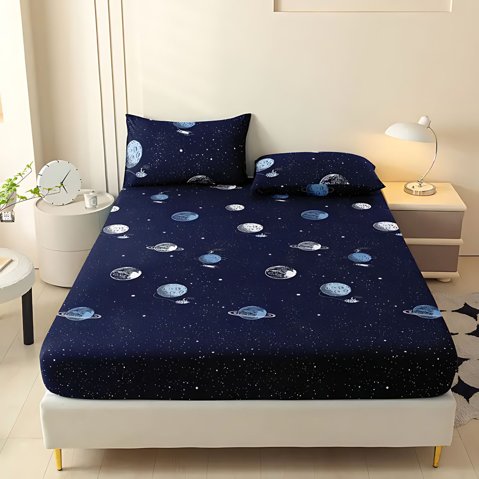 TUME / JIT dibujos animados transfronterizos estrella temática patrón de impresión digital de alta definición cama de cama de cama de cama