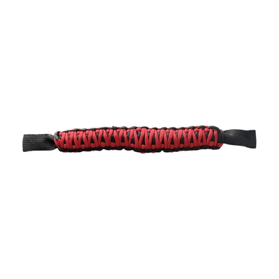 Amazon Car Seat Back Pull Handle Universal Safety Armrest Creative Modified Paracord Braided Handle (Armrest, handle, handle) - a080-black-red