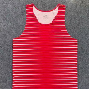 Factory Direct Hair Track and Field Sports Vest Running Marathon Clothing Sports Training Seamless Rubberized Training Clothing