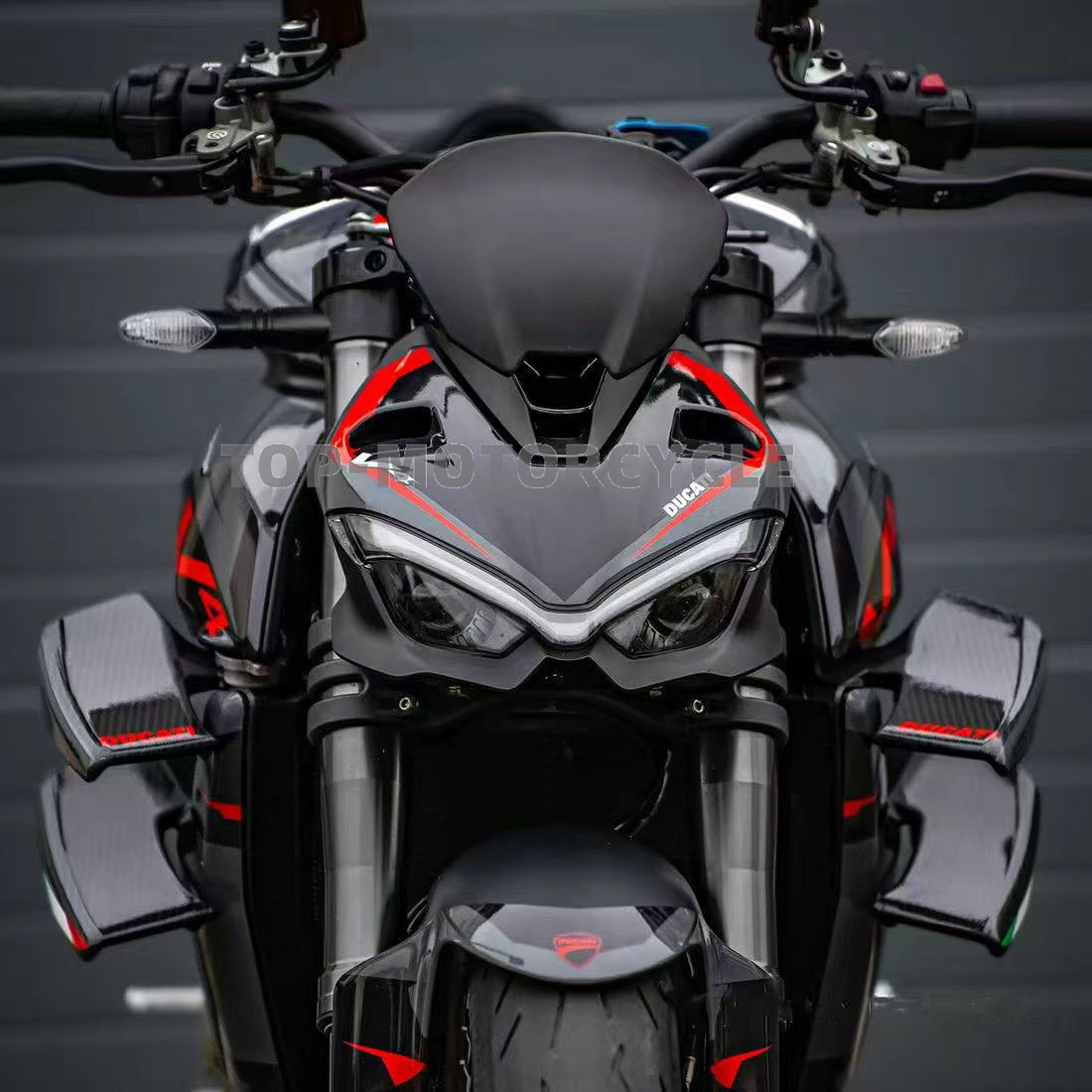 Suitable for Ducati Streetfighter V4V4S Motorcycle Front Windshield 2020-2024