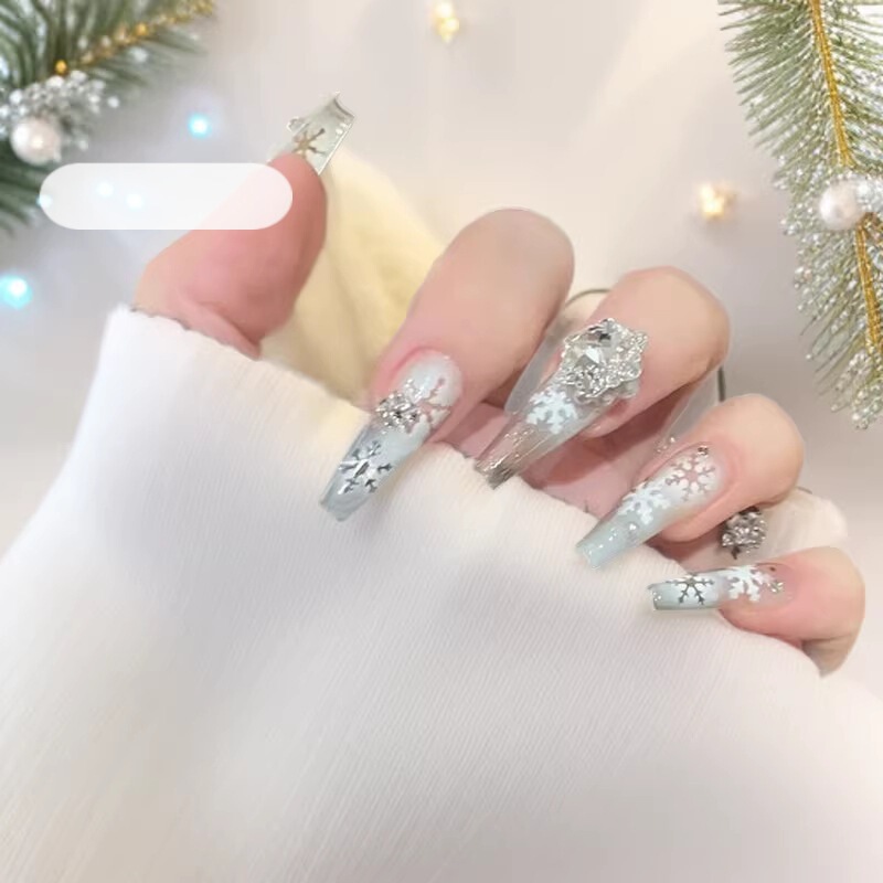 Flashy Cat Eye Wearable Nails High-End Nail Art Nail Pieces Wearable Simple Luxury Style Nail Stickers Wholesale Customization