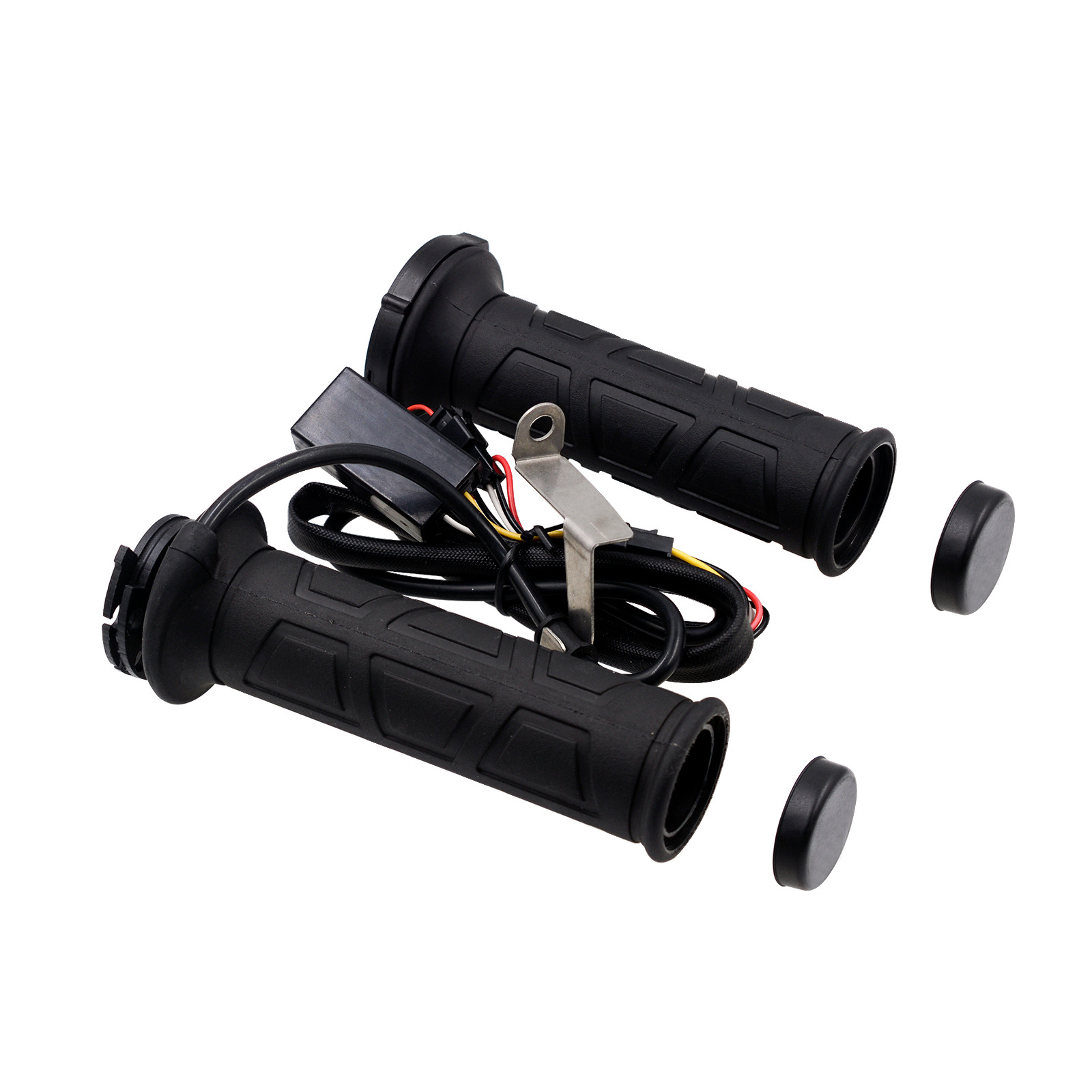 Motorcycle off-road vehicle heated grips, electric heating grips, modified energy-saving, adjustable, waterproof, sun-proof, heated grip covers