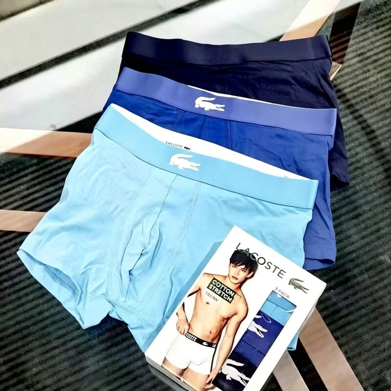 Pure Cotton Men's Boxer Briefs Crocodile Pattern Men's Boxer Briefs Lacoset Pure Cotton Men's Boxer Briefs Crocodile Pattern Men's Boxer Briefs Lacoset