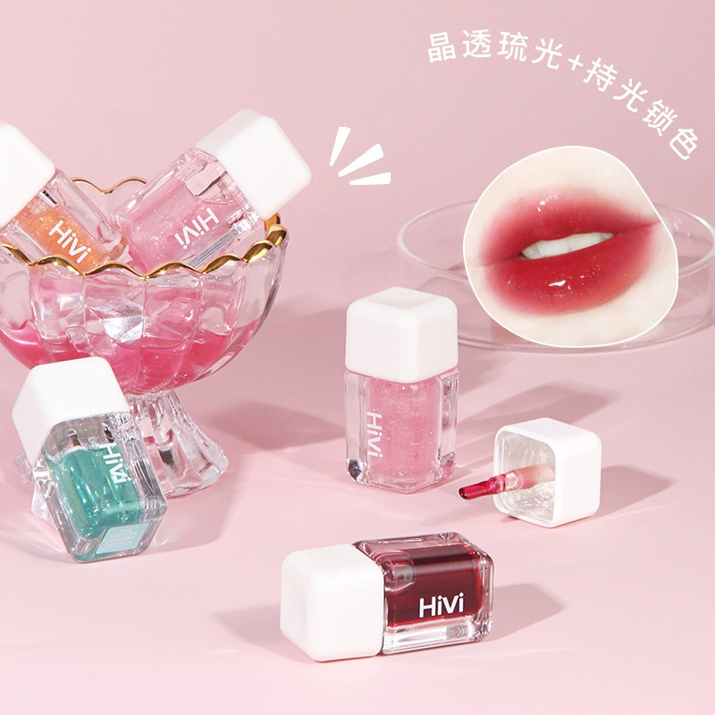 Hivi Light Water Sensing Lip Hel оптовый TEMU блеск для губ доступен мини-блеск для губ блеск для губ shrimp skin V006