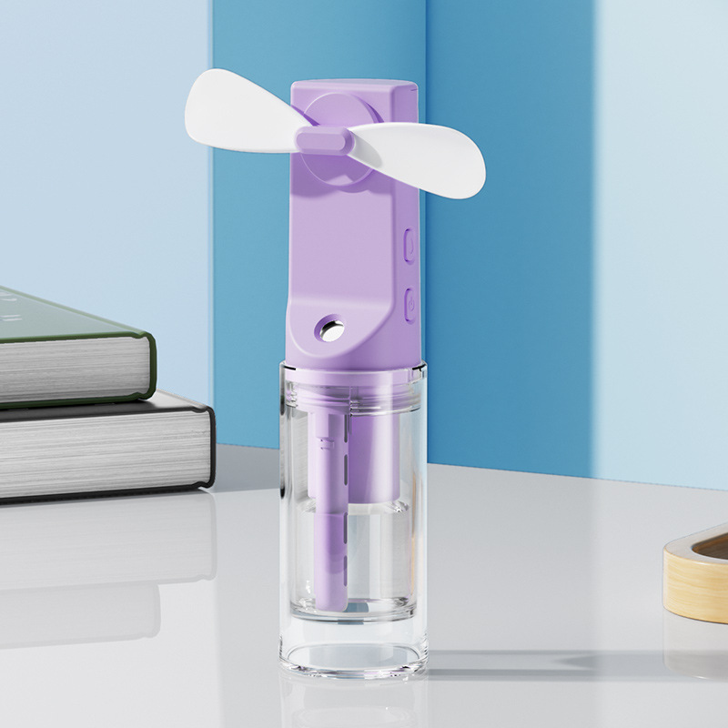 クロスボーダー手持ちスプレーファン加湿補水器USB充電学生屋外携帯ミニファンプレゼント|undefined