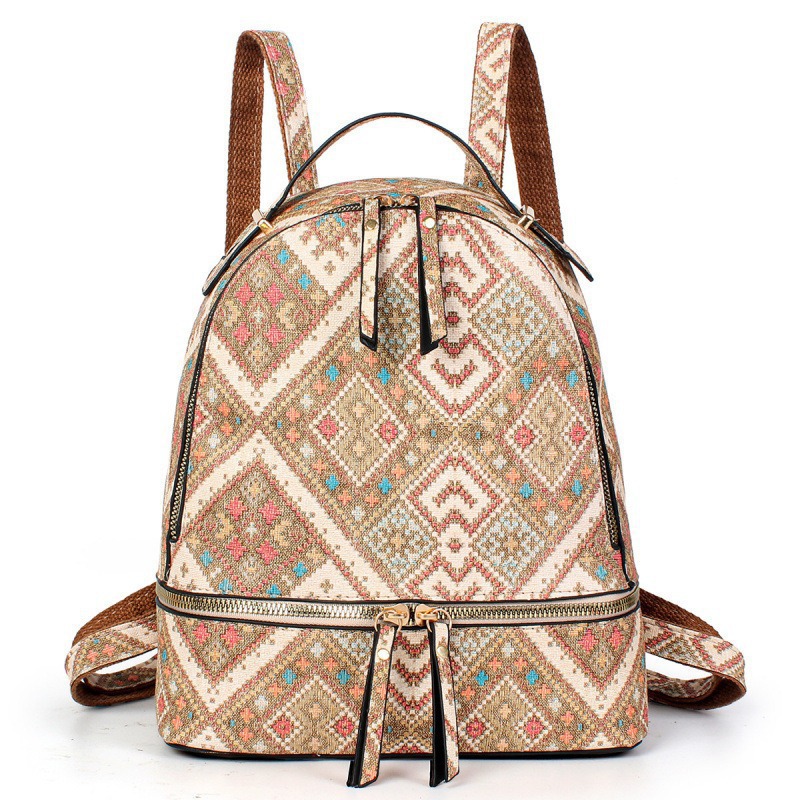 Mochila de estilo nacional 2025, nueva mochila universitaria, estilo extranjero, mochila de moda, bolsa de comercio exterior transfronteriza