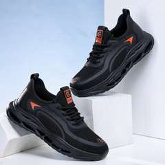 新款勞保鞋防砸防刺穿四季舒適男款鋼包頭跨境安全高密防護鞋批發