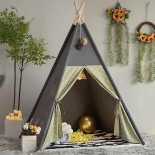 Cross-Border Indian Children's Tent Indoor Small Children's Game Tent New Personal Interactive Tent