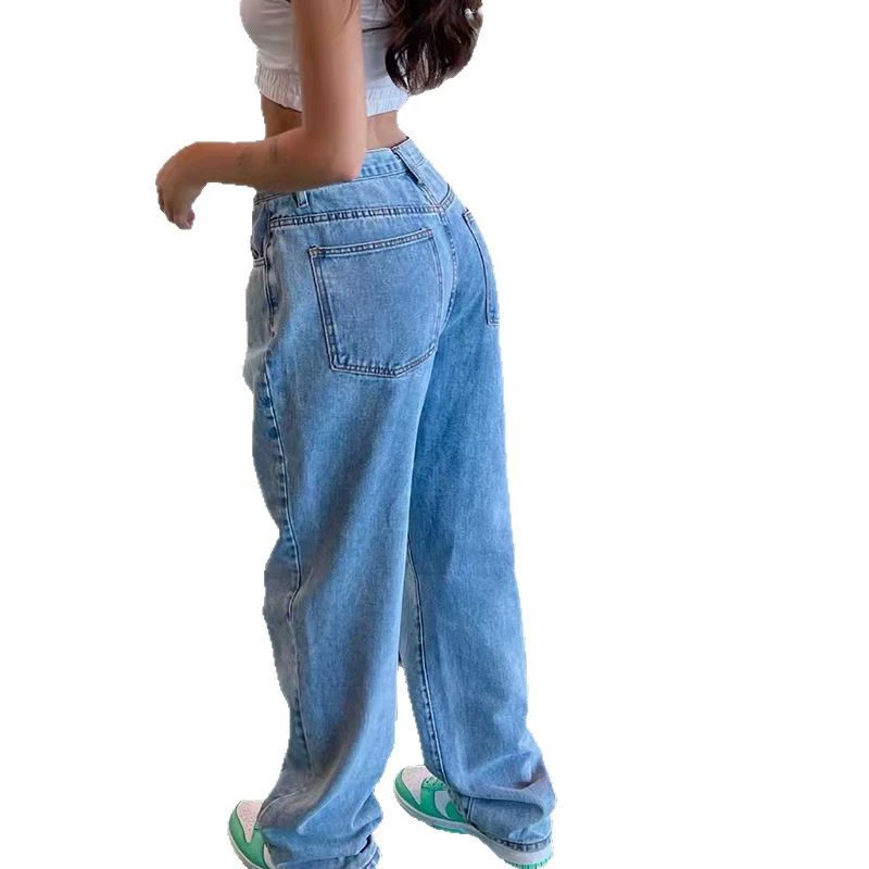 (Cross-border trading), jeans, trousers, European style, oversize, loose fit