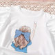 Girl's Summer Dress Skirt Set Girl's Skirt Western Style Fashionable Princess Dress Heavy Short-sleeved Skirt