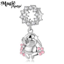 ԭ���ɐ�����С���ӵ���S925���y���zŮ�����diy�Ʒ������