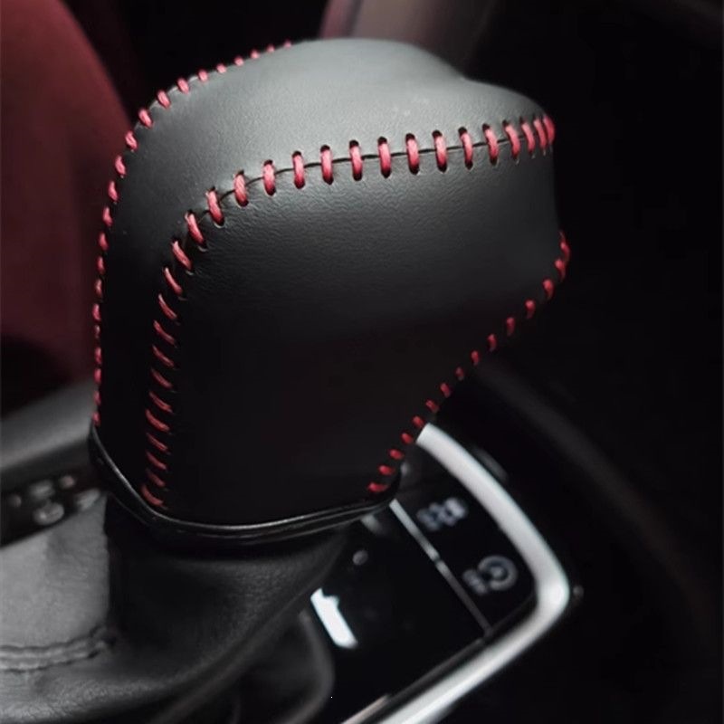 Suitable for Toyota Camry 2022-2023, gear shift cover for 2024-2025 new model Asia Dragon, genuine leather gear shift knob cover