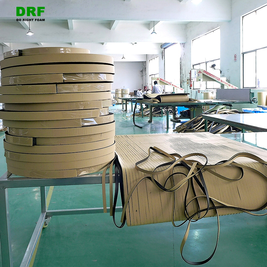 保温隔音 厂家供应丁腈NBR橡塑消音海棉条 Foam橡塑泡棉条