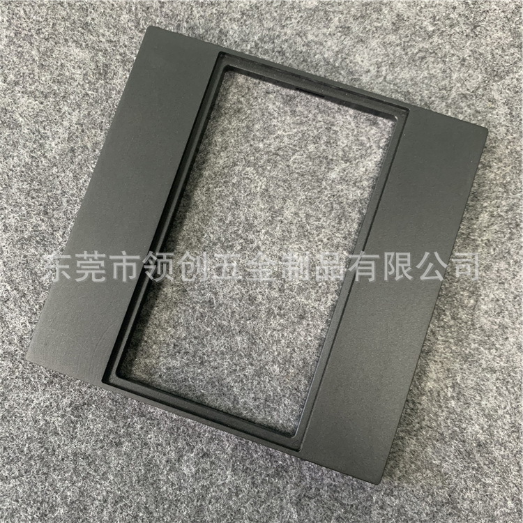 东莞厂家加工金属显示面板  铝合金电子电器装饰面板 LOGO可激光