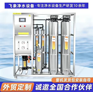 外贸跨境定制水处理设备工业纯水去离子超滤超纯净水反渗透设备
