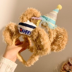 かわいいクマの耳ぬいぐるみヘッドバンド女の子の誕生日写真遊園地漫画洗顔メイクアップヘッドバンドヘアピンヘアアクセサリー