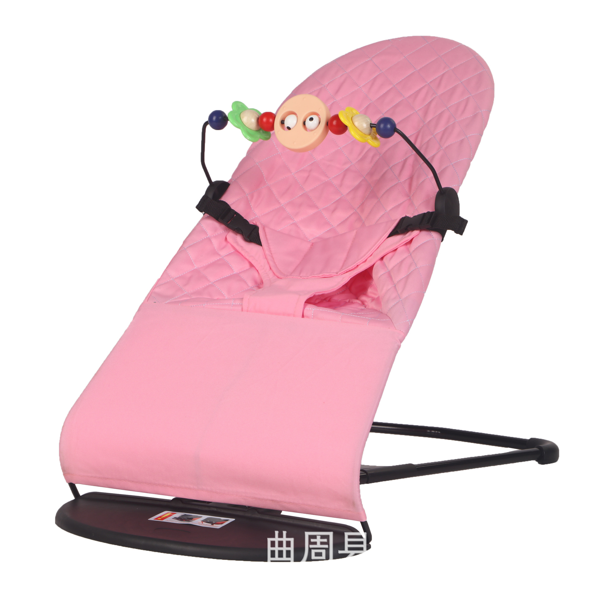 Розовый ромбовидный + игрушка