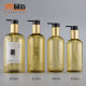 Press shower gel bottle 250/300/350/500ml shampoo bottle hotel lotion bottle PET plastic bottle