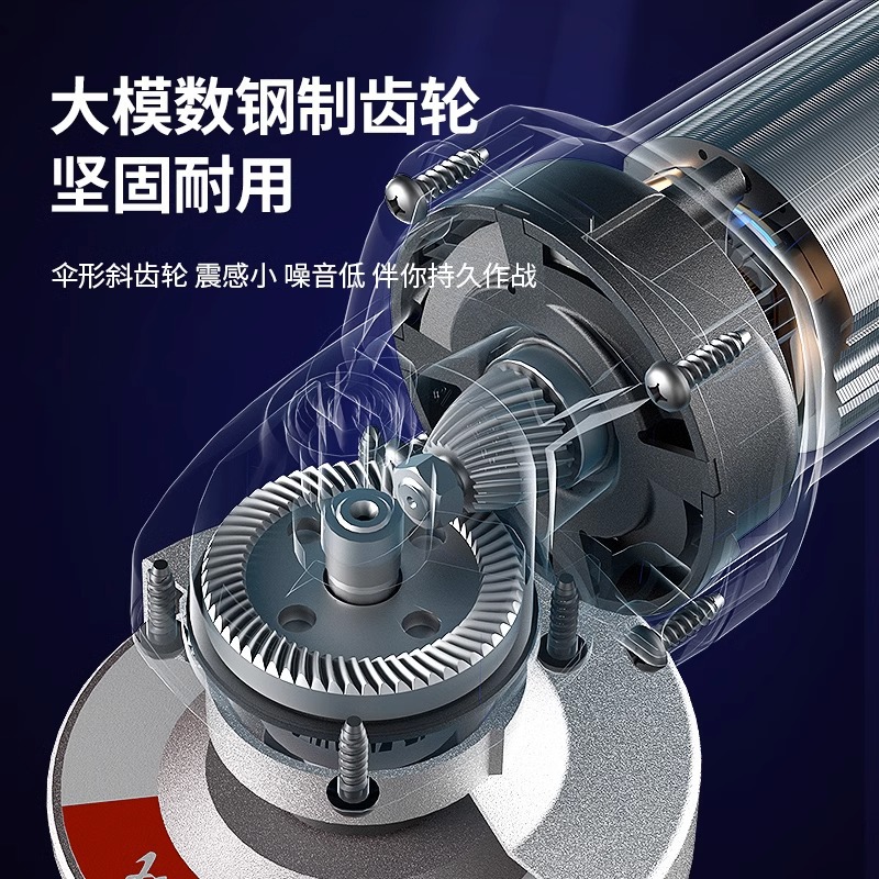 Dongcheng grado industrial de alta potencia 100 molino de ángulo molino de mano pequeño molino de pulido eléctrico doméstico máquina de pulido y corte