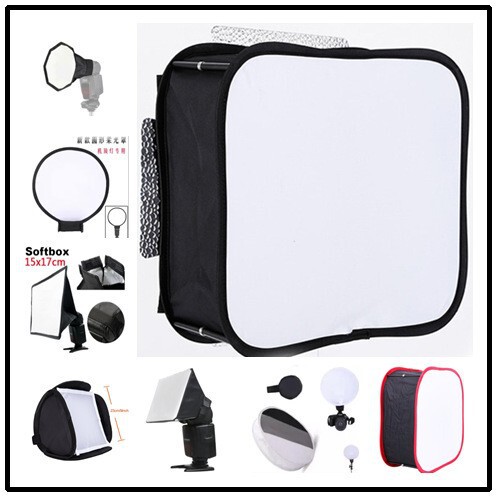 Focus Panel Flash Lamp Cover Folding Convenient Flexible Light Box Tapered Cover Flash LED Soft Reflector