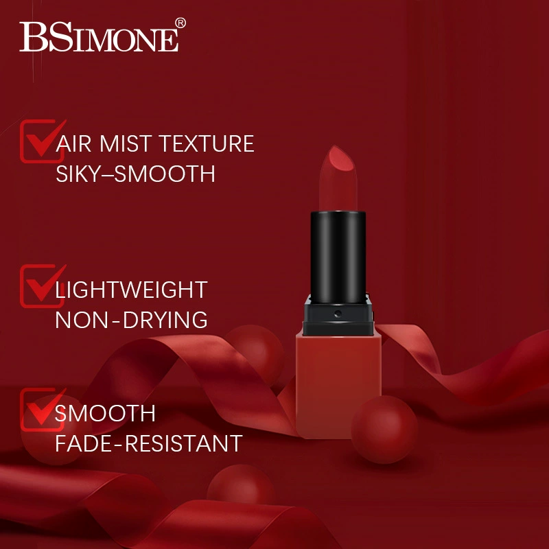 Матовая помада Silky (BSIMONE) — стойкая, не тускнеет, 3,5 г