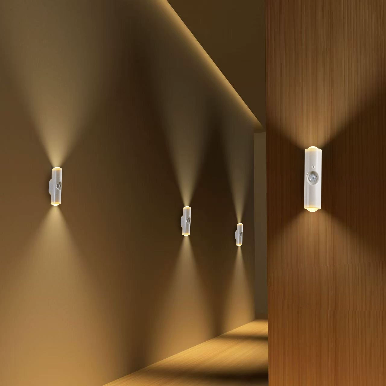 atmospheric умный физиологический индукционный ночной свет Rechargeable магнитное настенный светильник, ( торговля), градиент